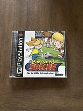 Backyard Soccer – Sony PlayStation 1 (PS1) 2001 – Tested Missing Front Cover