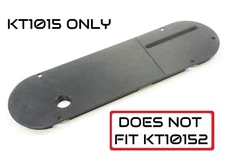 Throat Plate Insert for Kobalt KT1015 15-Amp 10-in Table Saw Zero Clearance