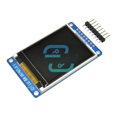 MARKENLOS 1.44/1.8''inch TFT Full Color 128x128 128x160 SPI LCD Display Module for Arduino