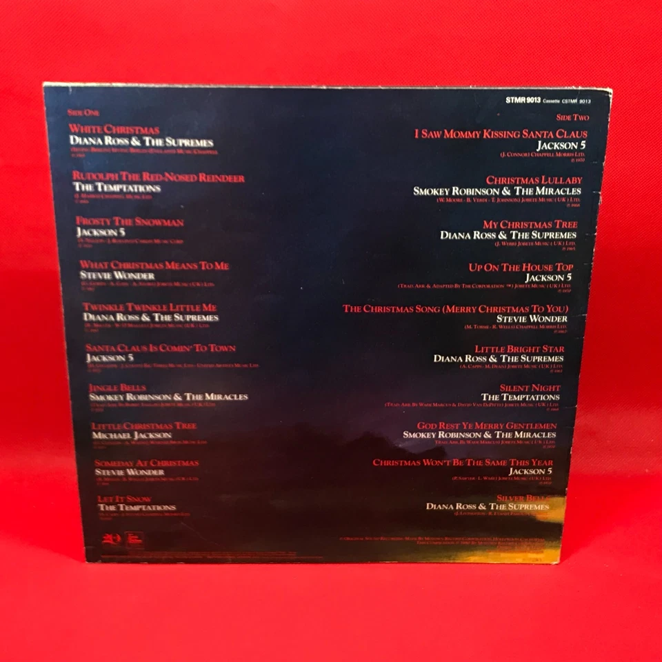 VARIOUS MOTOWN 20 Christmas Classics 1980 vinyl LP record Jackson 5 Diana Ross * - Image 2 of 4
