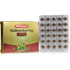 4 x Baidyanath MADHUMEHARI YOG WITH GOLD 30 Tablets | Fast shipping
