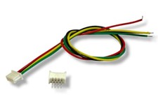 Micro Mini 1.25mm 4-Pin Male Connector 15cm wire lead PCB Header RC Part 30 Set
