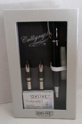 P021 - ONLINE - Füller Set Best Write Tango Black - Geschenkbox - NEU 