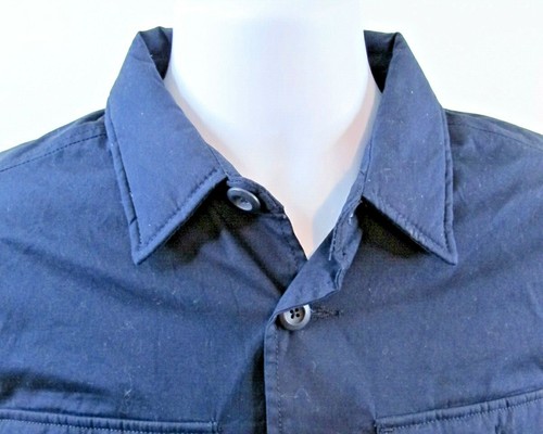 Men's Medium Sperry Long Sleeve Button Down Lined Shirt Jacket - Picture 2 of 5