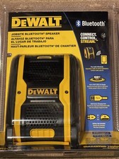 Dewalt DCR006 Bluetooth Speaker 20V  12V Cordless, AC Corded USB