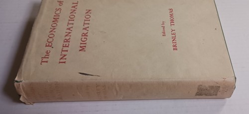 The Politics Of International Migration Brinley Thomas HC/DJ 1958 First Edition  - Imagen 4 de 14