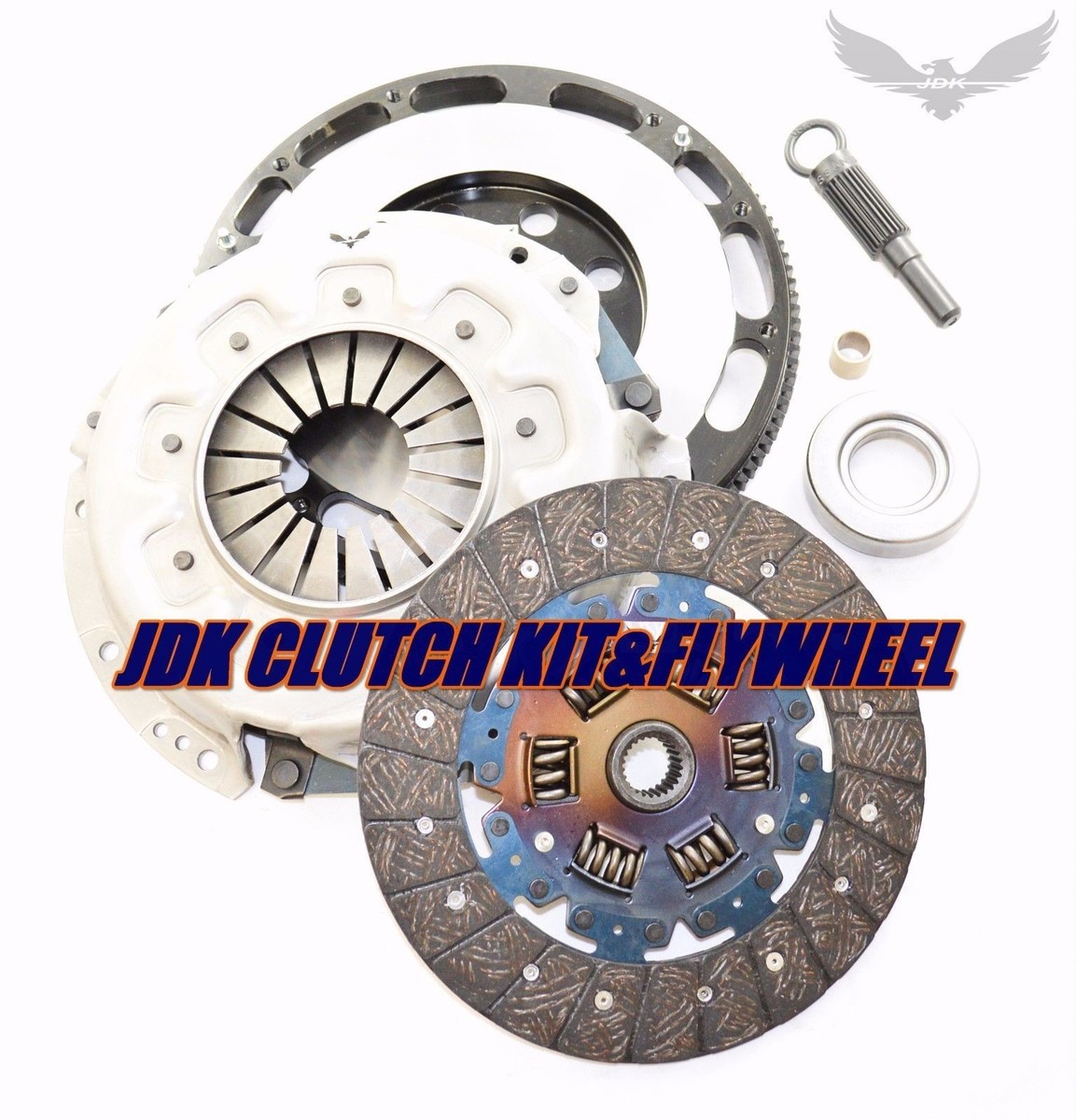 JDK OE HD CLUTCH KIT 12LBS CHROMOLY FLYWHEEL FITs 90-96