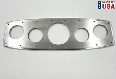 OTB Gear Bomber Style Hot Rod 5 Gauge Custom Unfinished Dash Panel - 16'' x 5''