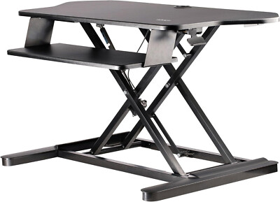 StarTech.com Sit-Stand Workstation Multipurpose Desktop Riser, ARMSTSCORNR