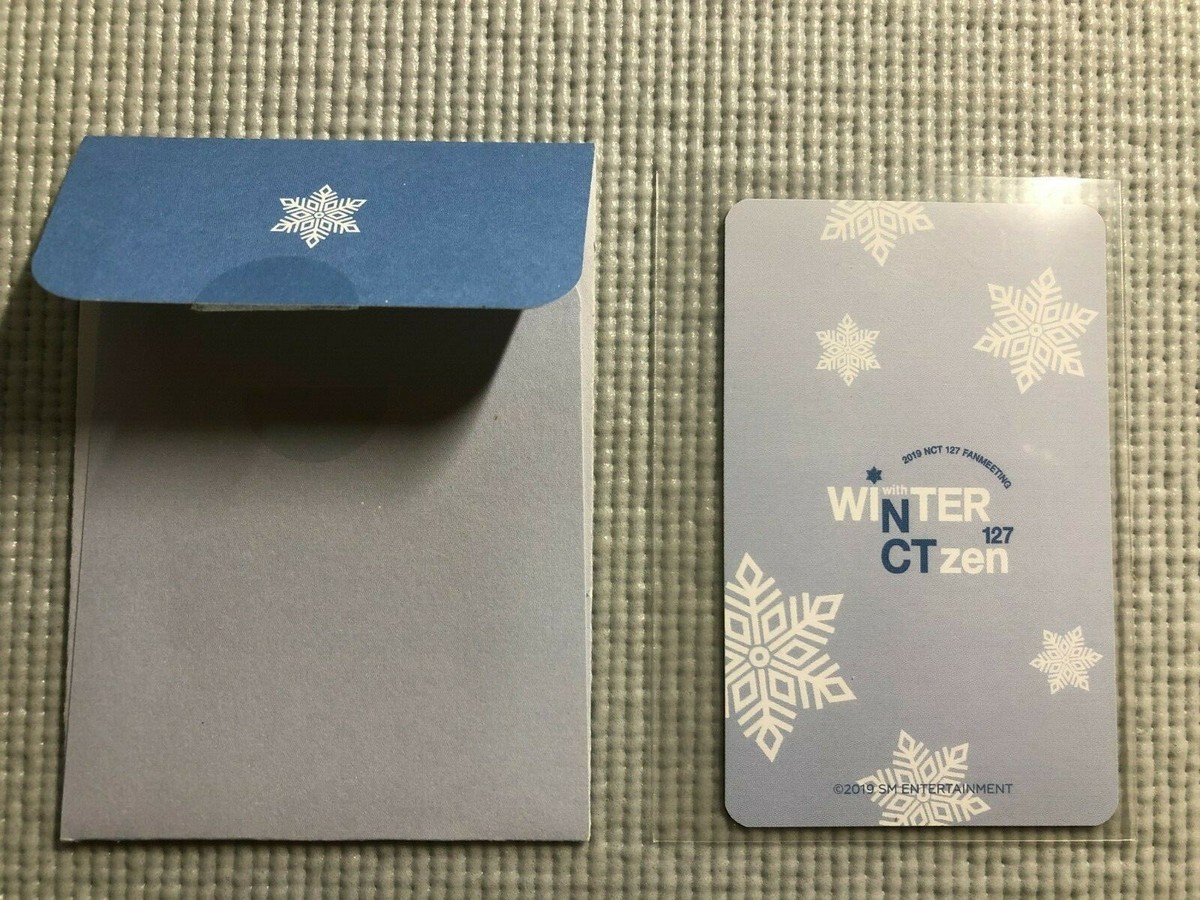NCT 127 FANMEETING WINTER 127CTZEN OFFICIAL Photo Card( YUTA ) | eBay