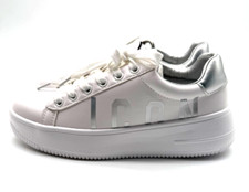 ICON White/Silver IC948107SD Women's Sneakers Shoes