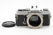 Olympus OM-1 35mm SLR Film Camera Silver Body Only [Exc++] From JAPAN E2360