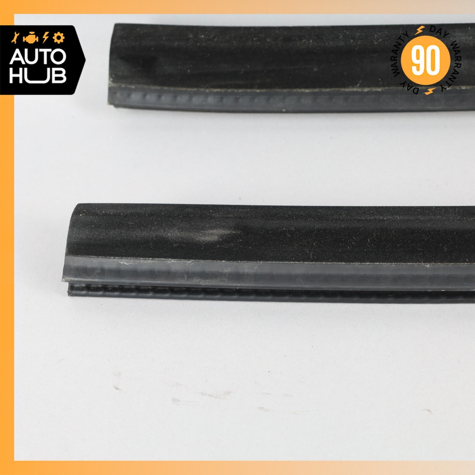 03-17 Bentley Continental GT Coupe Rear Left & Right Quarter Glass Seal OEM