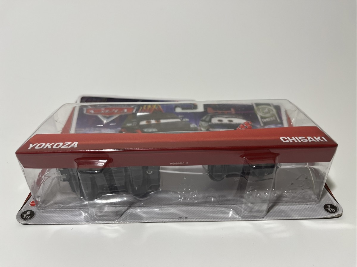 2012 Mattel Toys Disney Pixar Cars 2 Yokoza & Chisaki 2 Pack