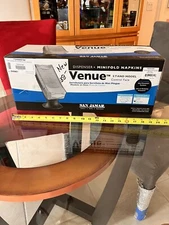 Brand New Sealed San Jamar H5000STBK Venue Minifold Napkin Dispenser with Stand