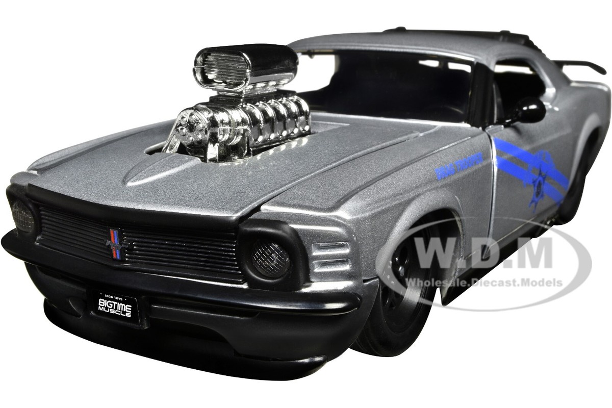 1970 FORD MUSTANG BOSS 429 SILVER 