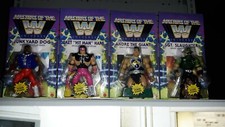 WWE 2021 Wave 7 Masters Of The Universe Complete Set of 4 MOTU Unpunched! 