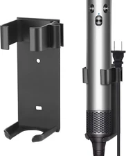 Wall Mounted Hair Dryer Holder for Curling Iron Diameter Less Than 36mm Gray Bx8