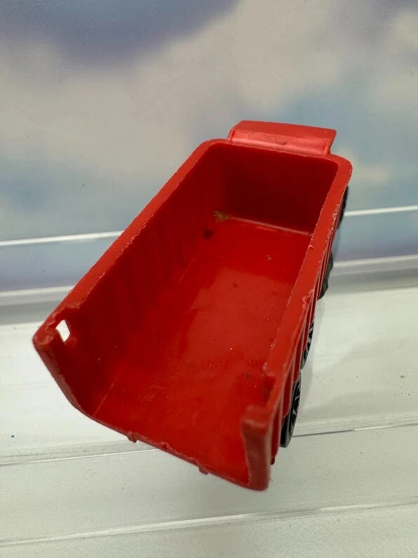 Vintage 1979 Mattel Hot Wheels Peterbilt Dump Truck Red - Image 4 of 4