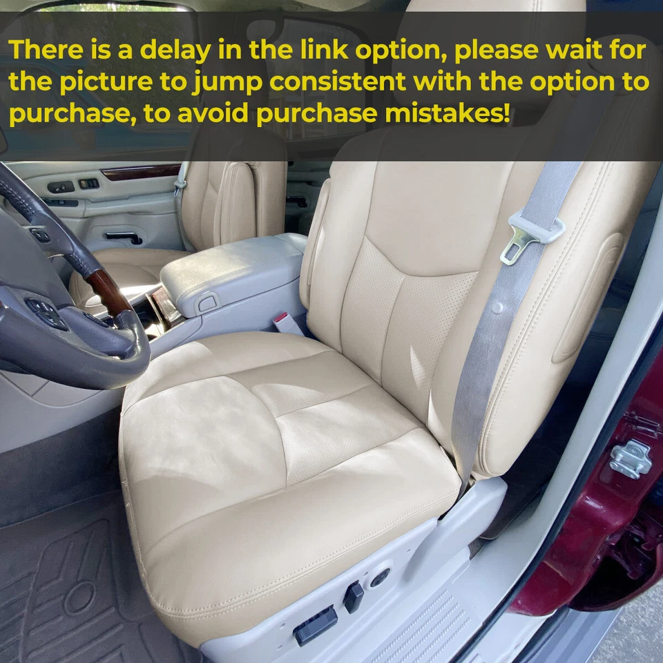 Cubierta de asiento inferior de repuesto para GMC Sierra 1500 2500 3500 2003 2004 2005 2006 Foto 4 de 4