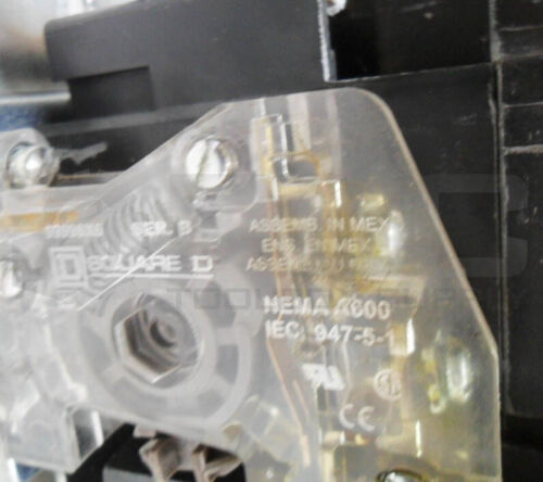 SQUARE D 8536SEO1S/A Motor Starter W/ (2) 9999SX6/B Kontakt W/31074-400-38 - Bild 7 von 9