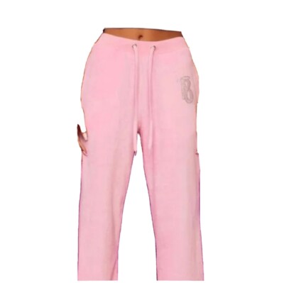 New Without Tag Dolls Kill X Bratz Keep It Glossy Pink Velour - Main Image