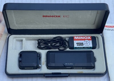 MINOX EC SUBMINIATURE CAMERA BOXED SET (1981-1992)