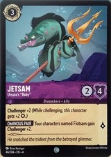 46/204 JETSAM URSULA'S "BABY" URSULAS RETURN COMMON DISNEY LORCANA CARD