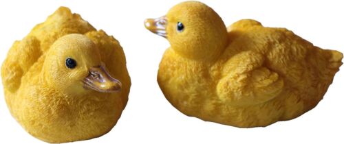 Floating Resin Duck Figurine Pond Décor Garden Lawn Patio Outdoor Statue...