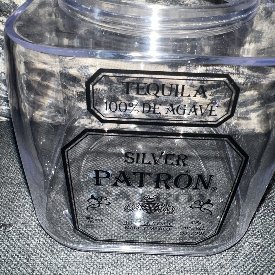 Large Patron Tequila Cocktail Shaker (32 Oz) . 9.5 Inch Tall New eBay