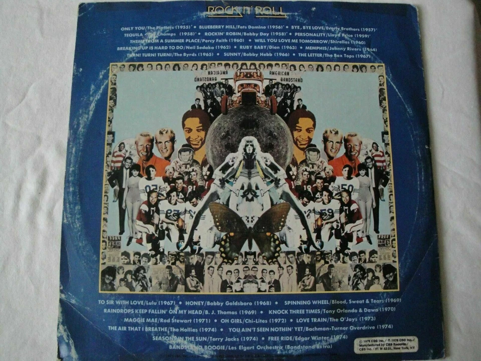 DICK CLARK "ROCK N' ROLL (1955 TO 1975), VINYL LP 1976 COLUMBIA SPECIAL PRODUCTS Foto 2 de 4