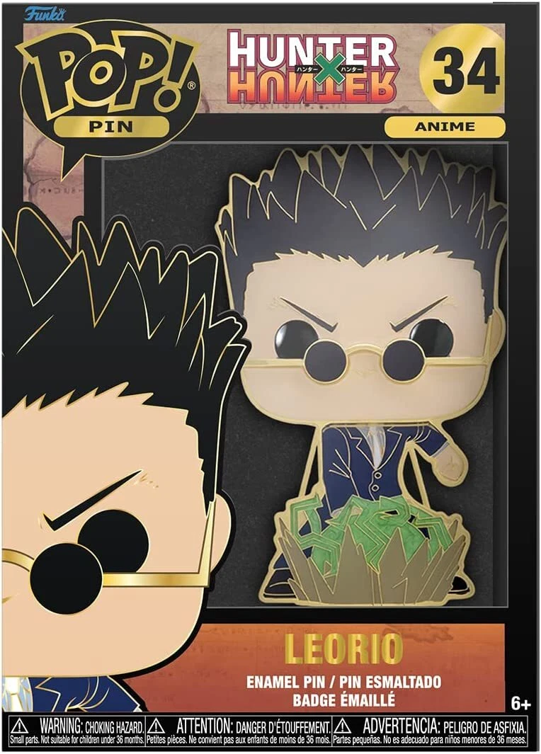 Leorio (Hunter X Hunter) Enamel Pin – Collector's Outpost