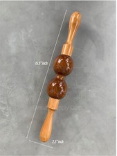 Rotating roller with 2 Spheres/Rodillo Biesferico Maderoterapia / Wood Therapy