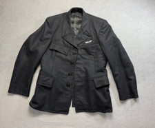 Vintage SBB Swiss Federal Railways Black Jacket Uniform