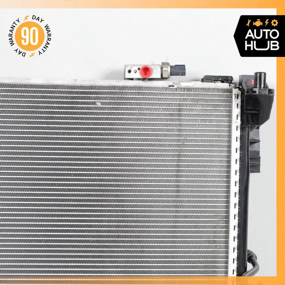 12-16 Mercedes R172 SLK250 Motor Refrigeración Radiador Aire A/C Condensador OEM 89k Foto 4 de 4