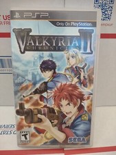 Valkyria Chronicles II (Sony PSP, 2010) Complete In Box