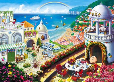 Epoch 2000pc Jigsaw Puzzle PEANUTS Snoopy Vacation Super Small