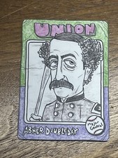 Gummy Arts Trading Card 2025 Abner Doubleday 1975 Topps Style