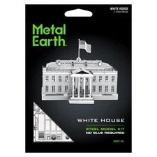 Fascinations Metal Earth Washington DC White House 3D Laser Cut Steel Model Kit