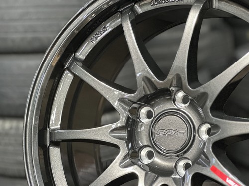 Neuf 18x8.5J AOW CE28 Flow Formed (4 Wheel) 5x114.3 HONDA CIVIC MAZDA TOYOTA DGM - Photo 10/13