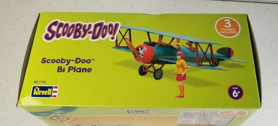 Scooby-Doo Bi Plane - Kit modelo a presión con 3 figuras nuevo precintado Foto 2 de 4