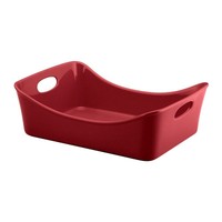 Rachael Ray Stoneware 13 Baking Dish In Red on sale Rachael Ray Stoneware 13 Baking Dish In Red on sale