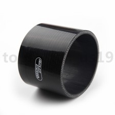 Us Ship 4ply 4 Inch Id Straight Silicone Hose L76.2mm Turbo Coupler Pipe Black