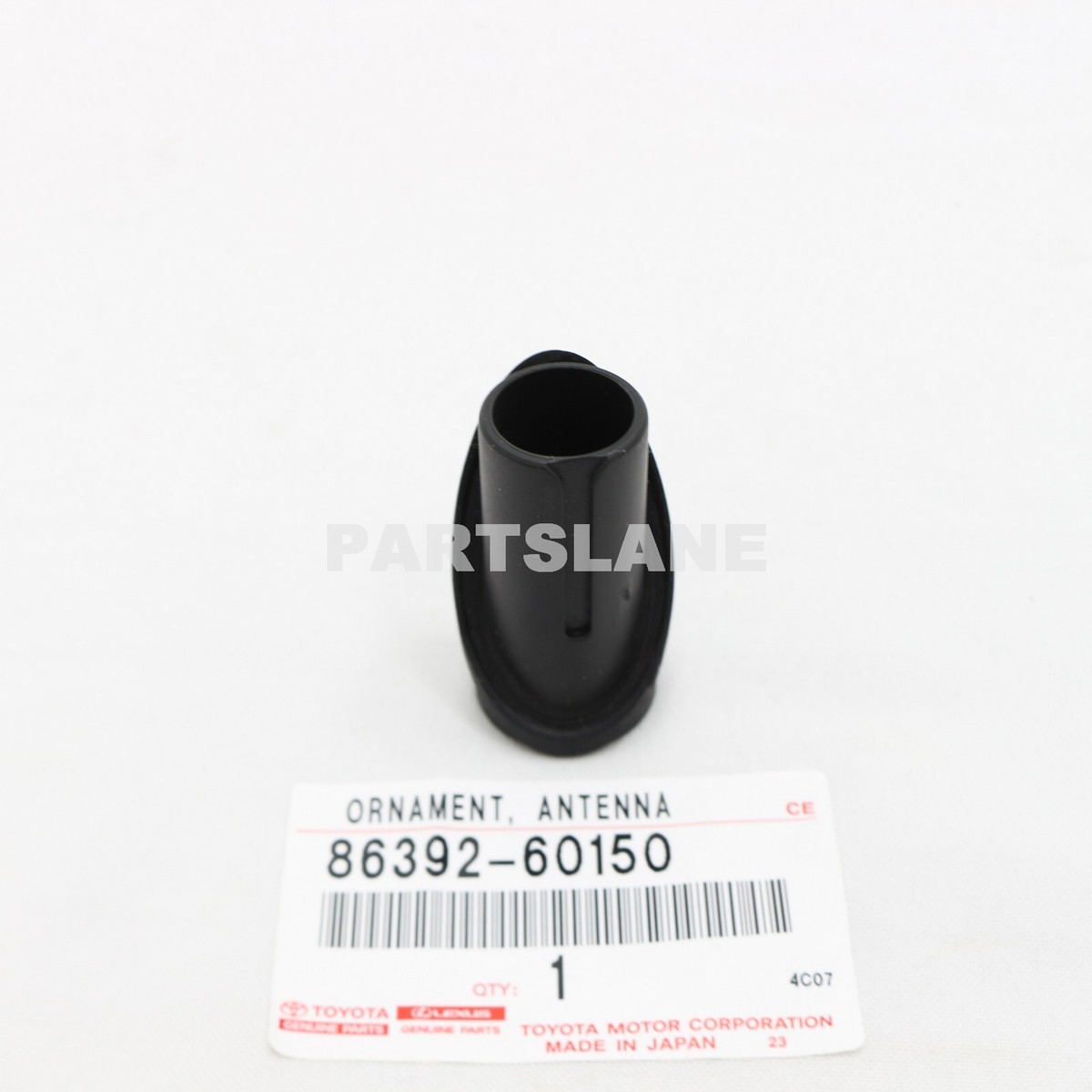 86392-60150 Toyota OEM Genuine Ornament Antenna | Black