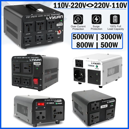 3000W/5000W 800W Voltage Transformer Step Up/Down 230V-110V /110V-230V Converter