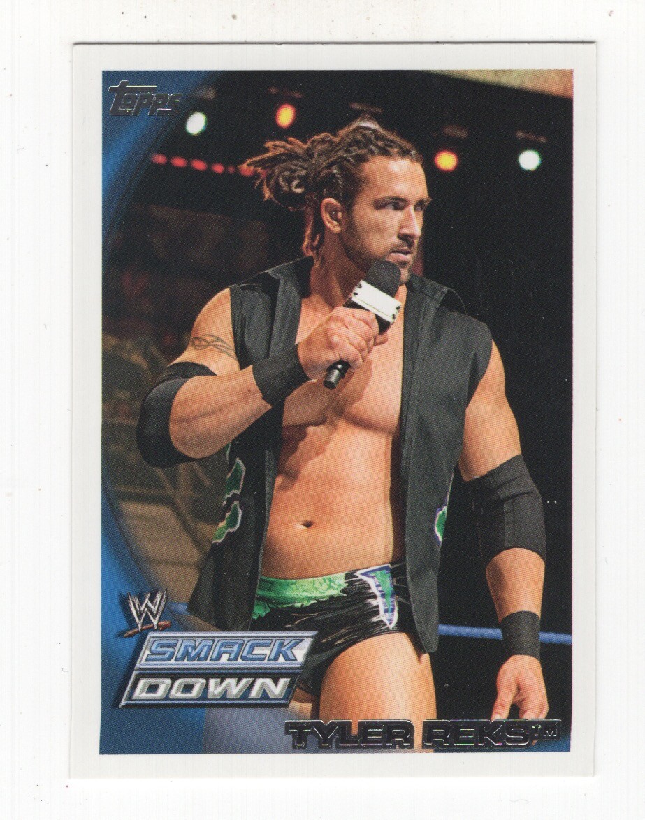 【激レア！】WWE TLC 2010 大会記念 非売品 パイプイス 2010 TOPPS WWE WRESTLING TYLER REKS #33 | eBay