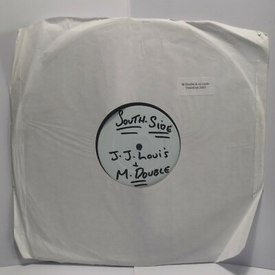 M Double & JJ Louis    Overdrive 12'' Vinyl UKG UK Garage 2Step 2 Step 2001