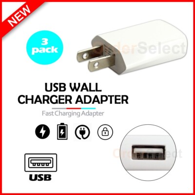 3-Pack USB Wall Charger Mini Rapid  for Samsung Galaxy Z Flip5/Z Fold4 / Z Fold5