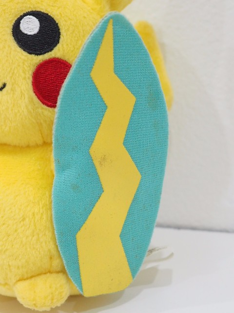 Pikachu Surfboard Pokemon Banpresto UFO Plush 2006 Toy Doll Japan Surfing | eBay