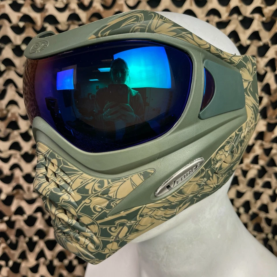 NEW V-Force Grill Paintball Mask - SE Samurai - Image 3 of 4